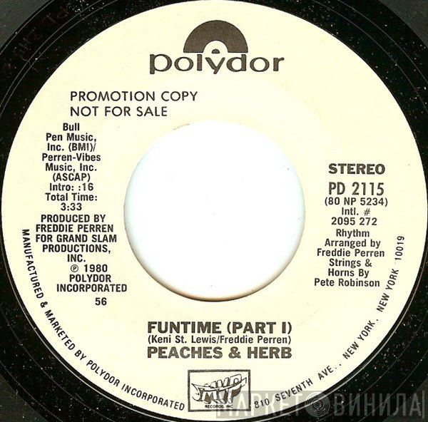 Peaches & Herb  - Funtime (Part 1)