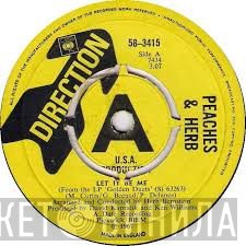 Peaches & Herb - Let It Be Me