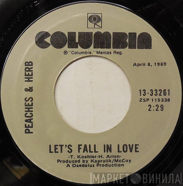Peaches & Herb  - Let's Fall In Love