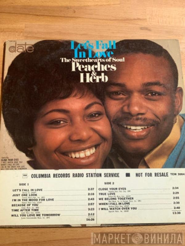Peaches & Herb  - Let's Fall In Love