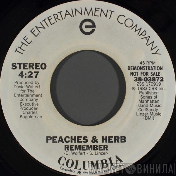 Peaches & Herb  - Remember