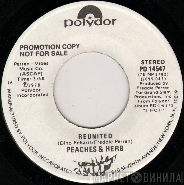 Peaches & Herb  - Reunited