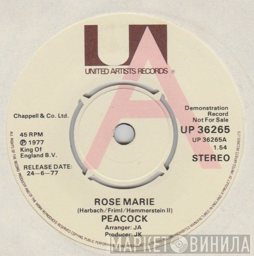 Peacock  - Rose Marie