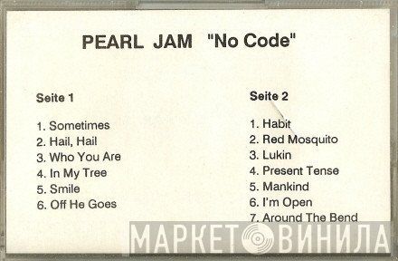 Pearl Jam  - No Code