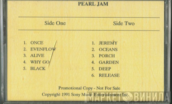 Pearl Jam  - Ten