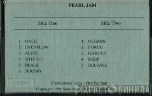 Pearl Jam  - Ten