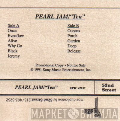 Pearl Jam  - Ten