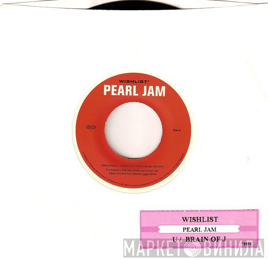 Pearl Jam  - Wishlist
