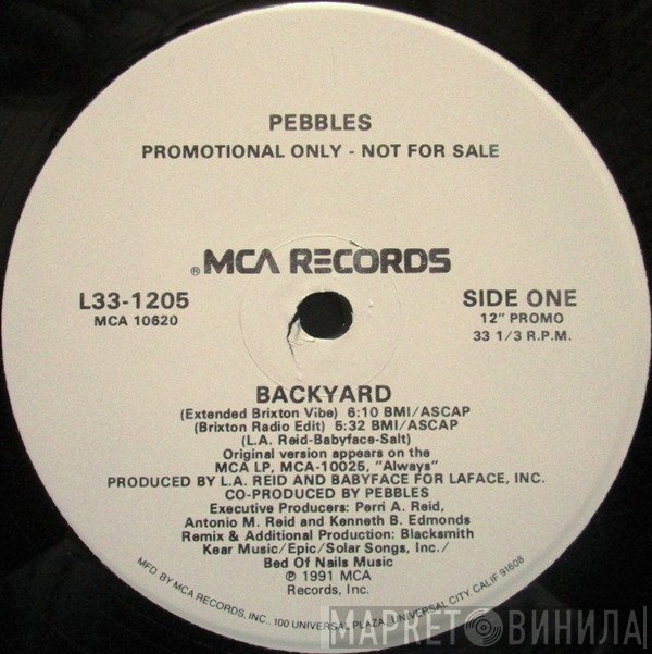 Pebbles  - Backyard