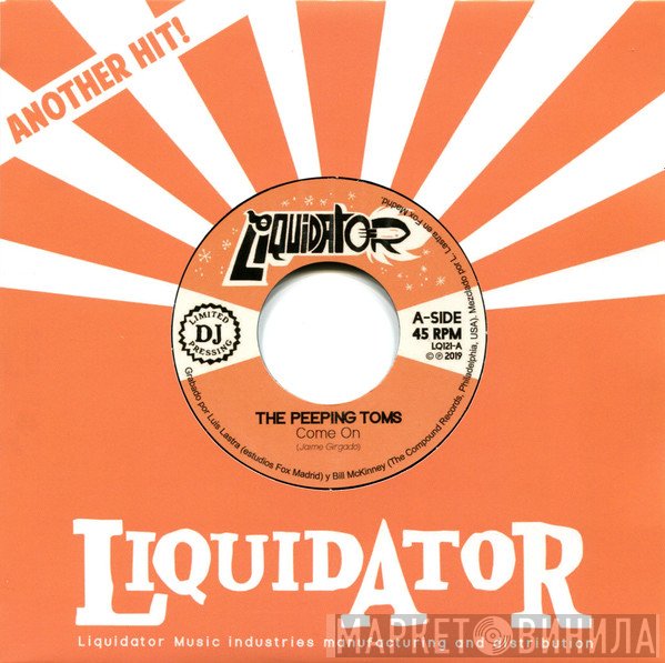 Peeping Toms  - Come On / Somethin' In The Air
