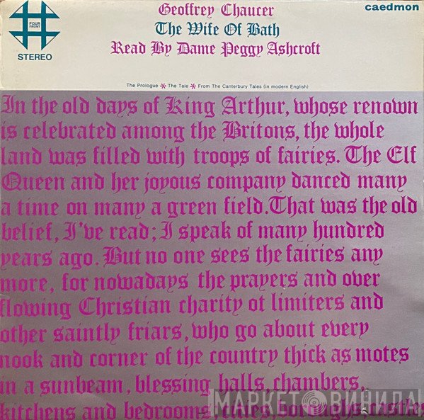 Peggy Ashcroft, Geoffrey Chaucer - The Wife Of Bath