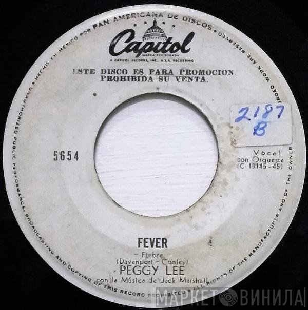 Peggy Lee  - Fever