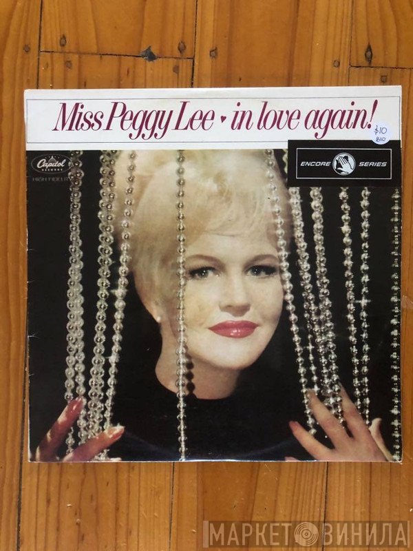 Peggy Lee  - In Love Again!