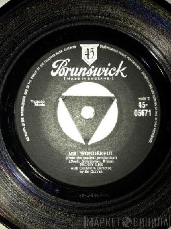 Peggy Lee - Mr. Wonderful / The Gypsy With Fire In His Shoes
