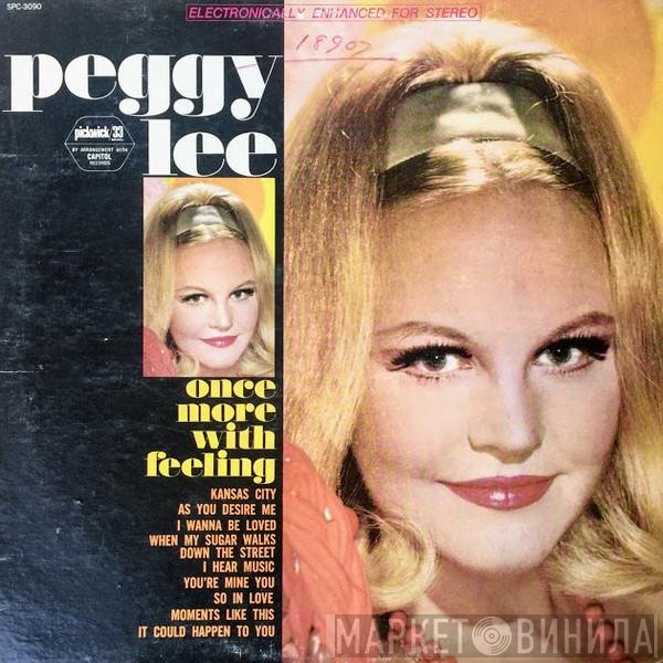 Peggy Lee  - Once More With Feeling