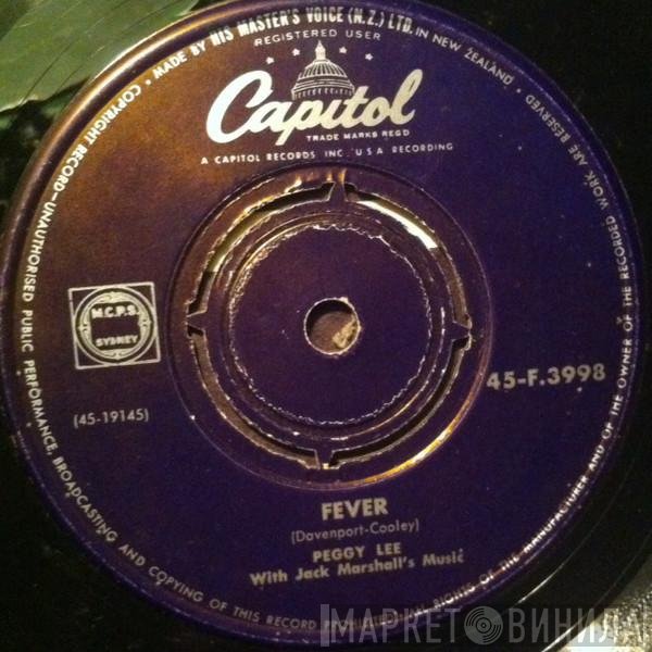 Peggy Lee With Jack Marshall's Music  - Fever