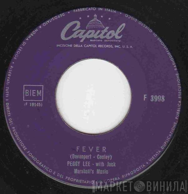 Peggy Lee with Jack Marshall's Music  - Fever