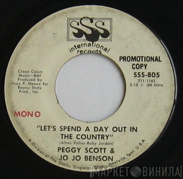 Peggy Scott & Jo Jo Benson - Let's Spend A Day Out In The Country