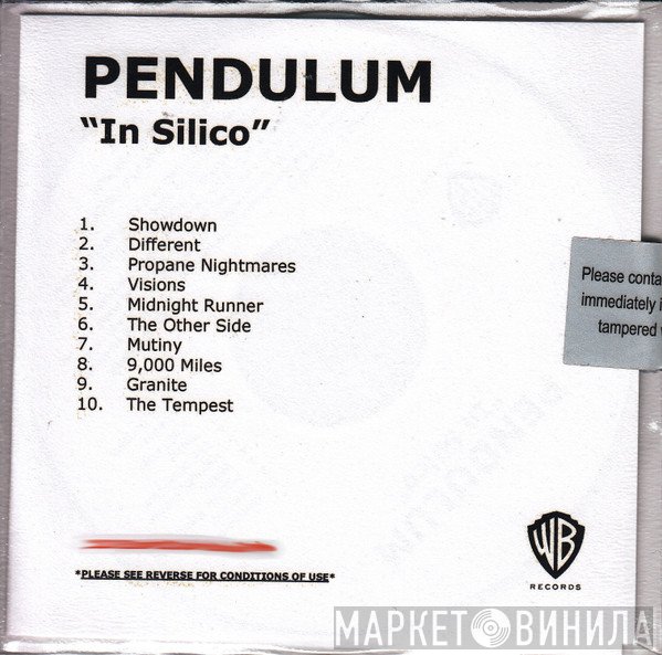 Pendulum   - In Silico