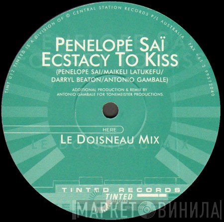 Penelopé Saï - Ecstacy To Kiss
