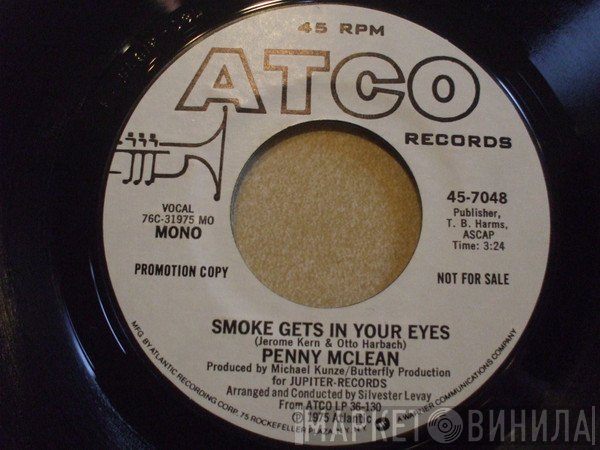 Penny McLean  - Smoke Gets In Your Eyes