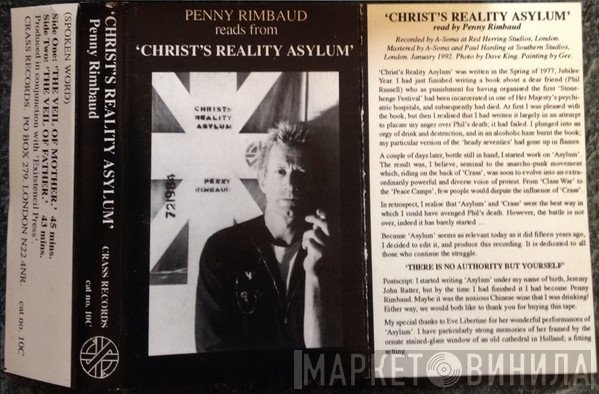 Penny Rimbaud - Christ's Reality Asylum