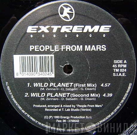 People From Mars - Wild Planet