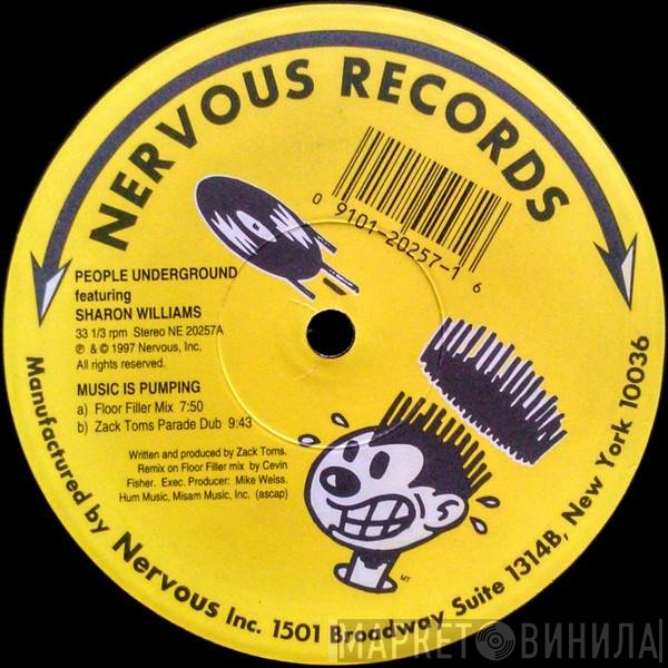 People Underground featuring Sharon Williams  - Music Is Pumping