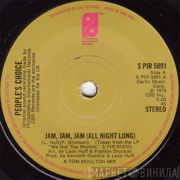 People's Choice - Jam, Jam, Jam (All Night Long)