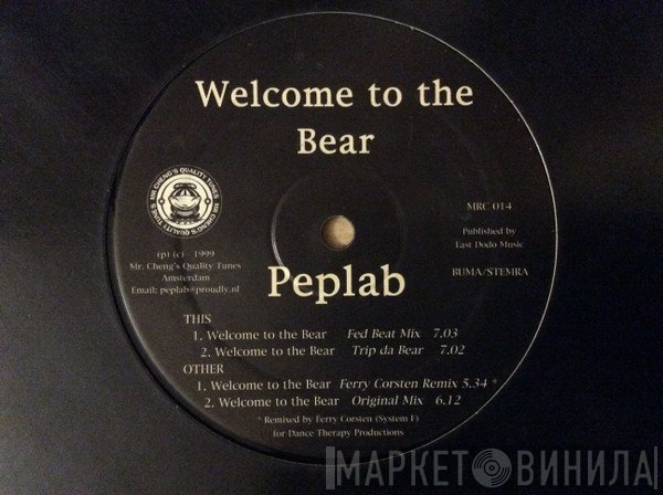 Peplab - Welcome To The Bear