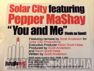 Pepper Mashay, Solar City - You And Me (Feels So Good)