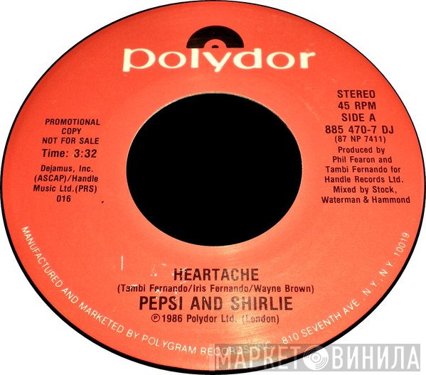 Pepsi & Shirlie  - Heartache