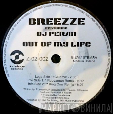 Peran, Breezze - Out Of My Life
