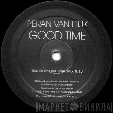 Peran Van Dijk  - Good Time