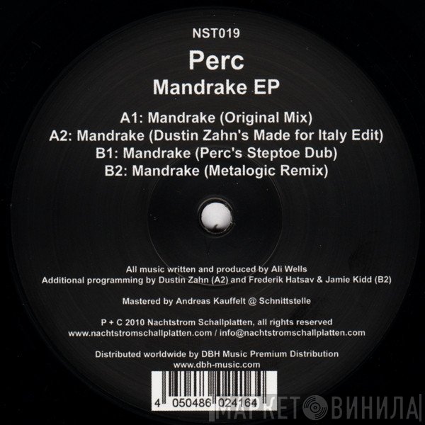 Perc  - Mandrake EP