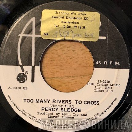 Percy Sledge  - Too Many Rivers To Cross