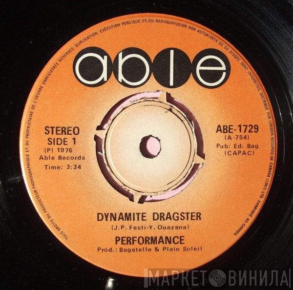 Performance  - Dynamite Dragster / Headline