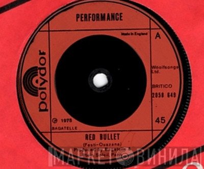 Performance   - Red Bullet