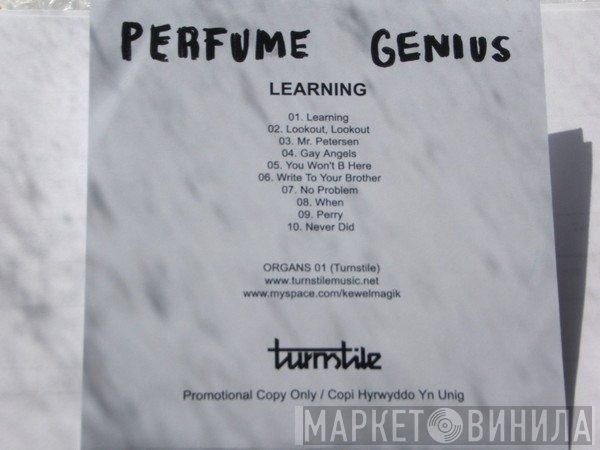Perfume Genius  - Learning
