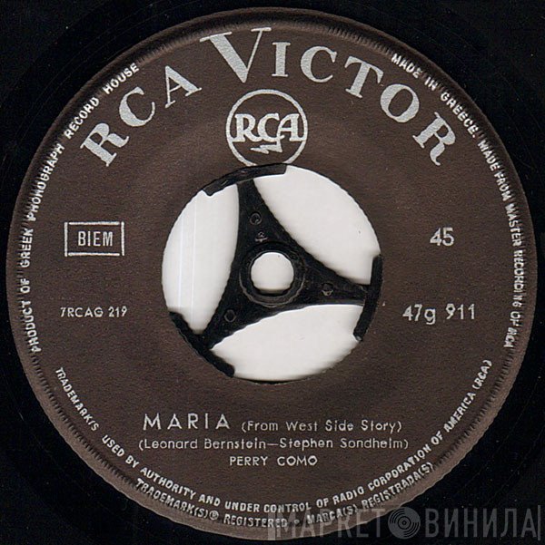 Perry Como  - Maria / Moon River