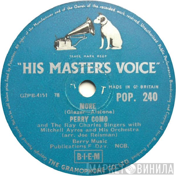 Perry Como, Mitchell Ayres And His Orchestra, The Ray Charles Singers - More / Glendora