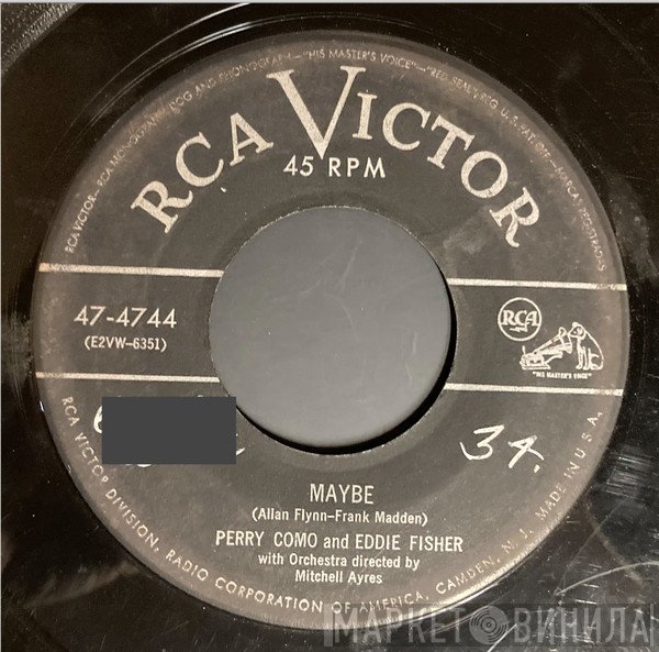 Perry Como And Eddie Fisher  - Watermelon Weather / Maybe