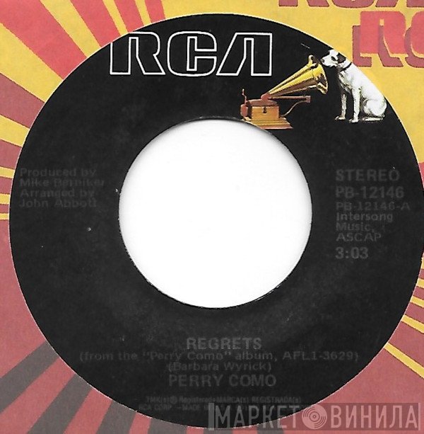 Perry Como  - Regrets