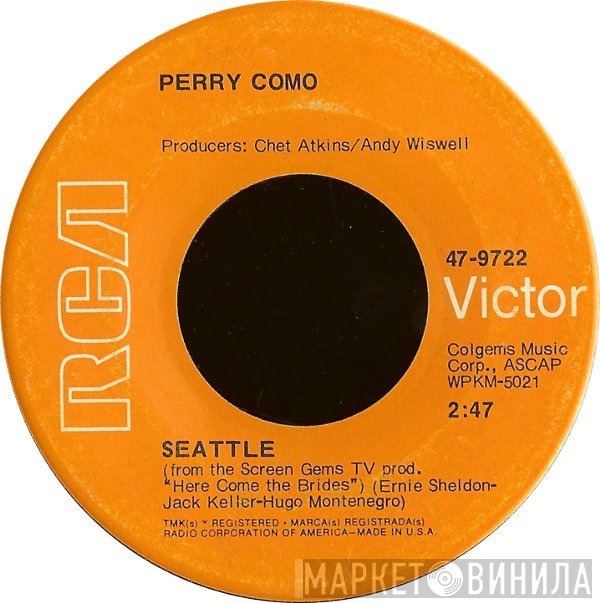 Perry Como  - Seattle