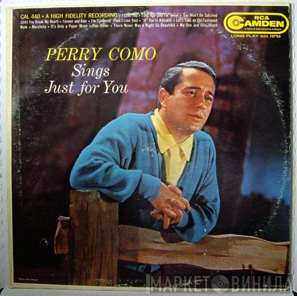Perry Como  - Sings Just For You