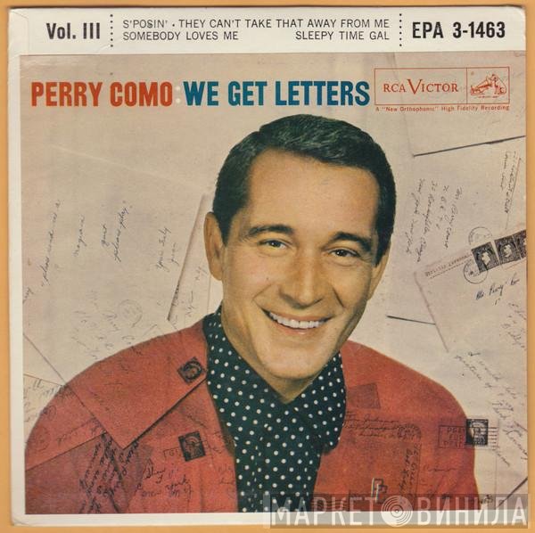 Perry Como  - We Get Letters (Vol. III)