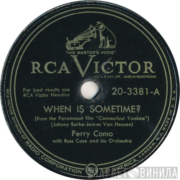 Perry Como  - When Is Sometime?