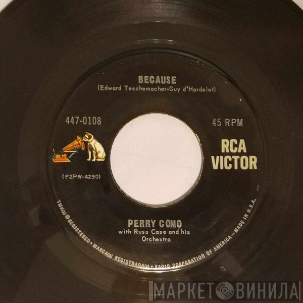 Perry Como With Russ Case And His Orchestra  - Because