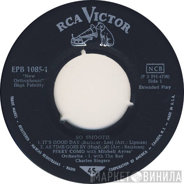 Perry Como ,with Mitchell Ayres And His Orchestra  - So Smooth