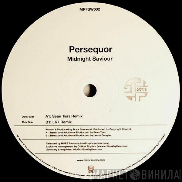 Persequor  - Midnight Saviour
